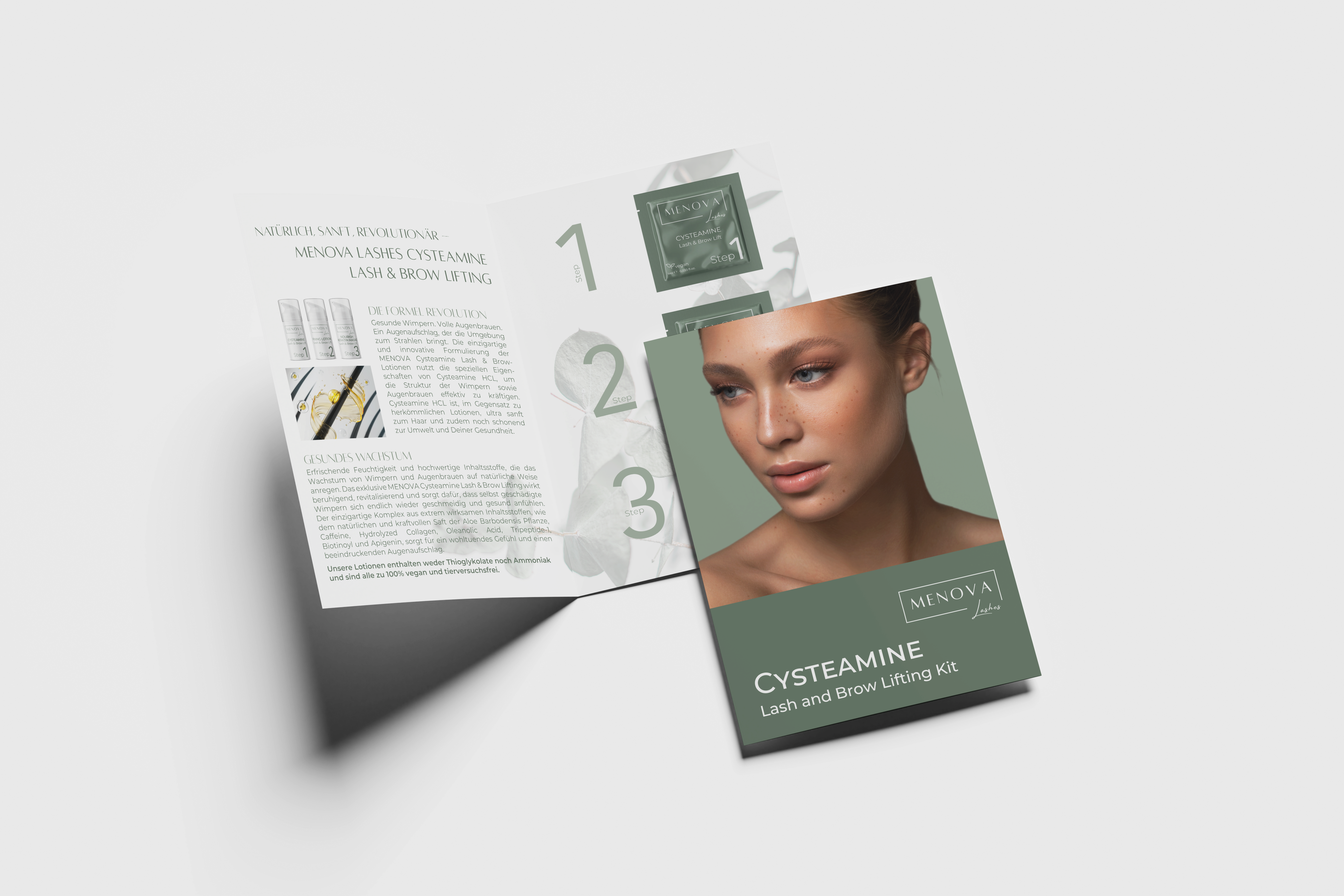 Testpaket Sachets Cysteamine Lifting Step 1/2/3