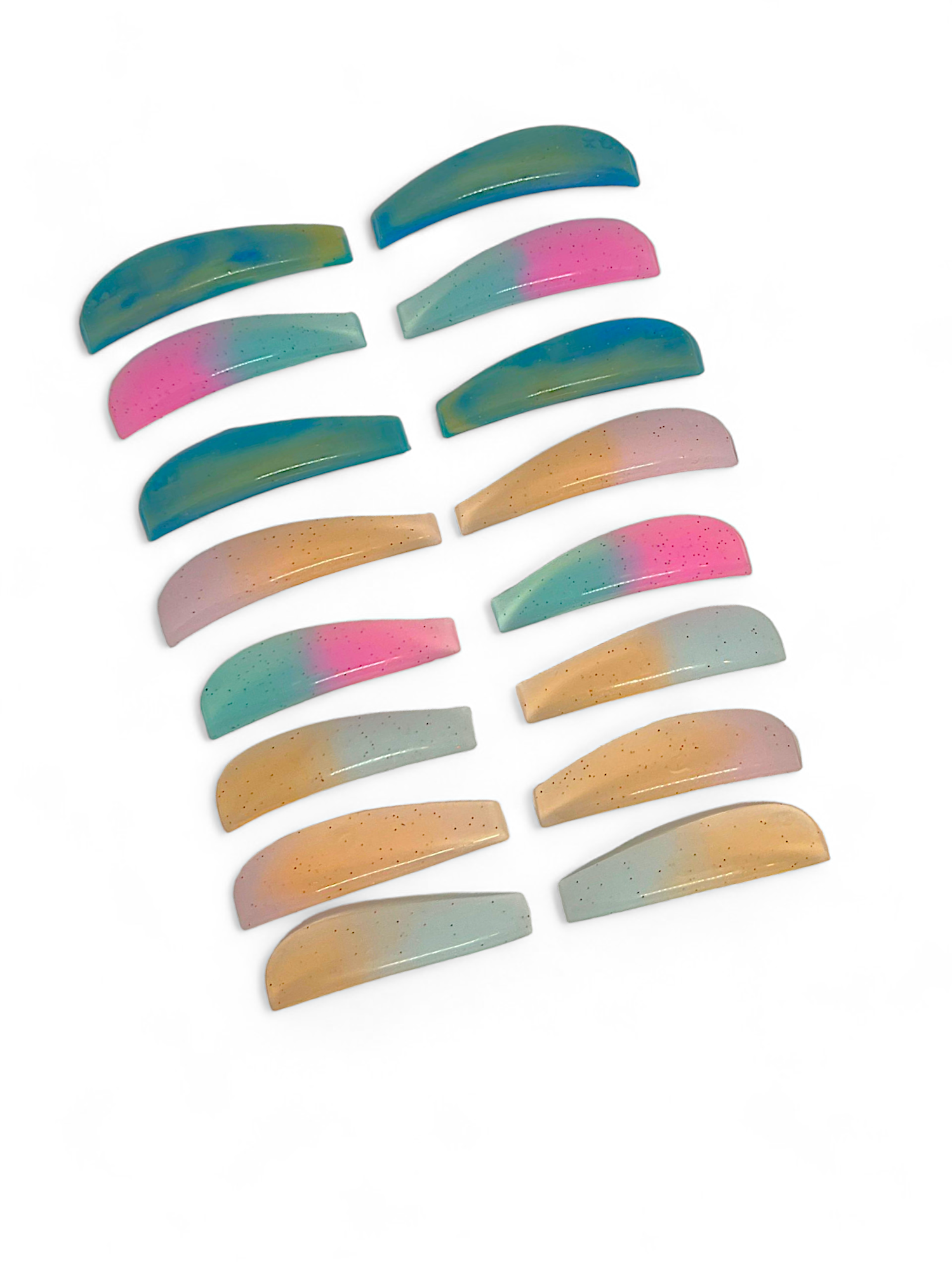 Lifting Pads GALAXY Glitzer 8er Set