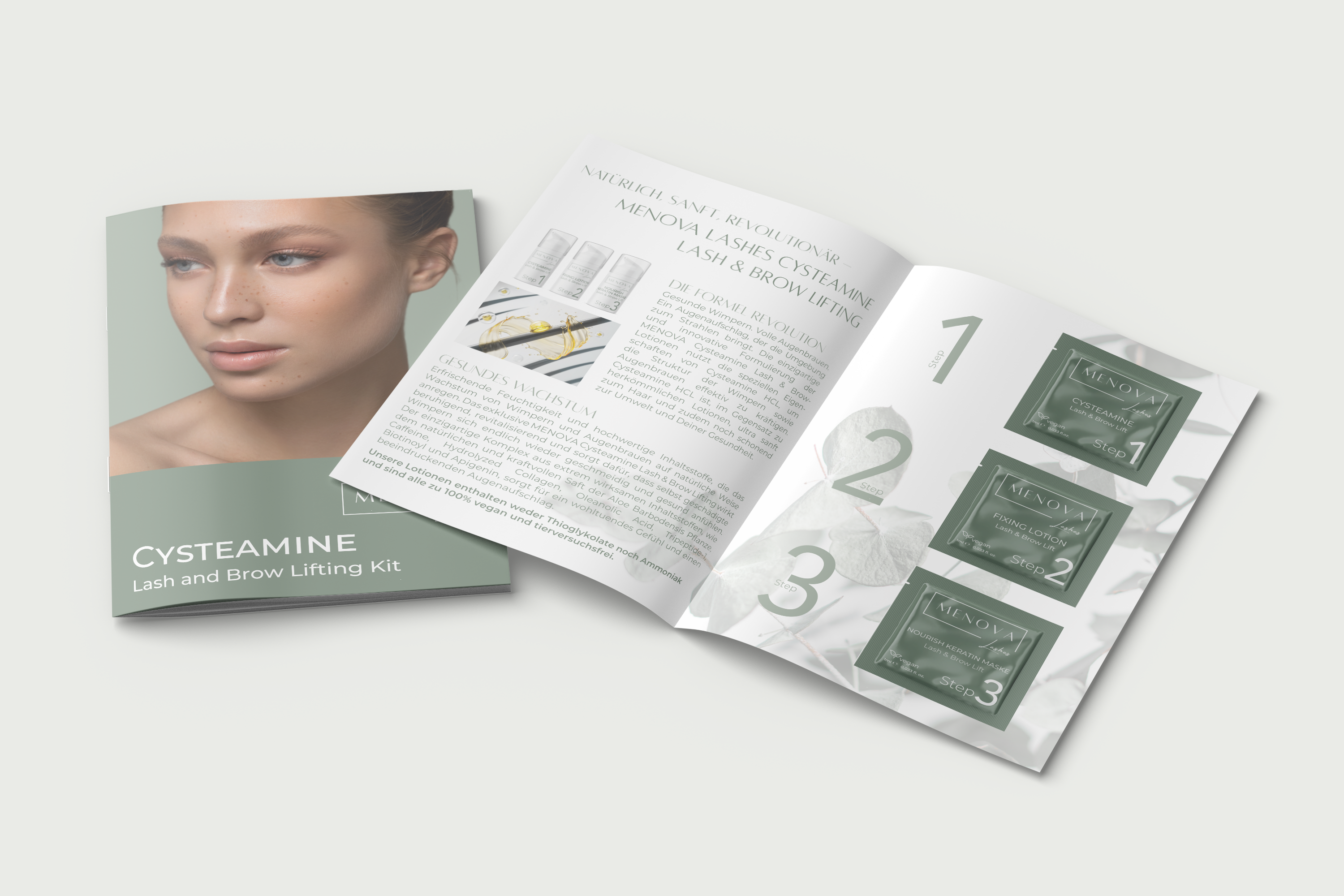 Testpaket Sachets Cysteamine Lifting Step 1/2/3